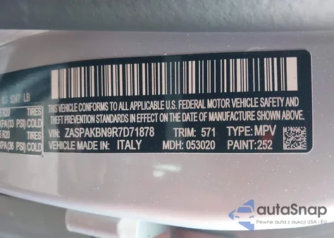 2024 Alfa Romeo Stelvio Ti Awd from USA, damaged, VIN ZASPAKBN9R7D71878